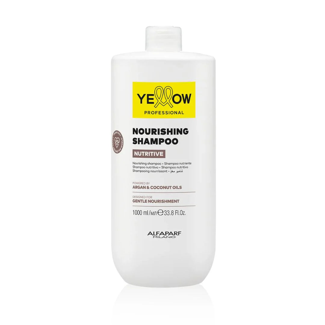 Yellow Professional Nourishing Shampoo  Shampoo nutritivo para cabello seco, opaco y deshidratado