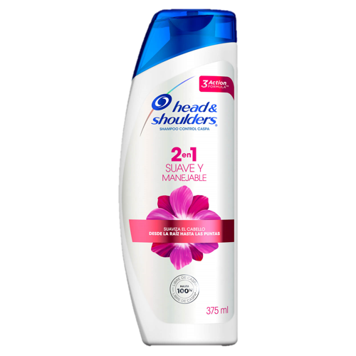 Head & Shoulders Control Caspa Suave y Manejable 2 en 1 – 375 ml