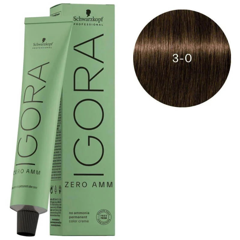 IGORA ROYAL ZERO AMM 3-0 Castaño Oscuro Natural – 60 g