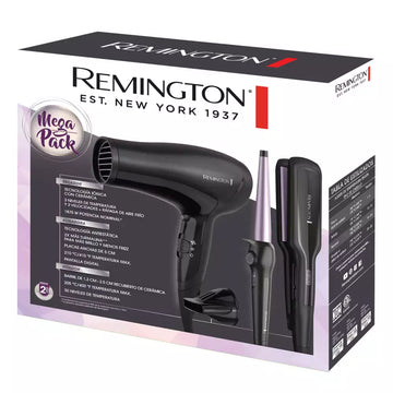 Mega Pack Remington: Plancha, Secador y Ondulador S5520-D3015MLF