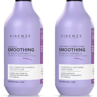 FIRENZE Smoothing Shampoo + Conditioner + Treatment 500 ml