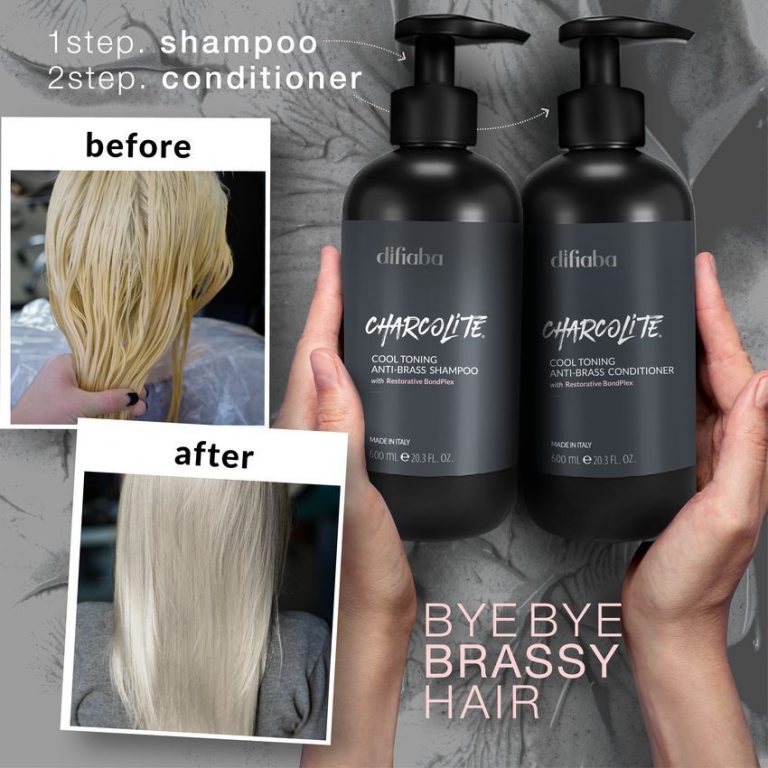 Charcolite™ Cool Toning Anti-Brass Shampoo with Restorative BondPlex