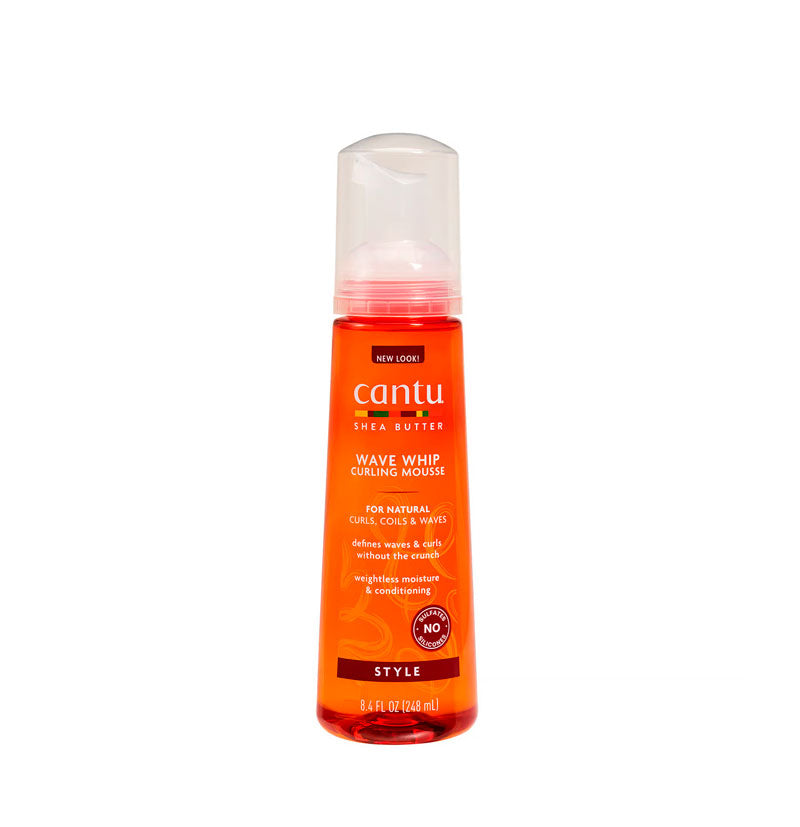 CANTU Wave Whip Curling Mousse con Manteca de Karité 248 ml