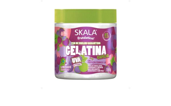 Skala Gelatina Uva – Protector Térmico y UV + Más Brillo – 550 g