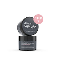 DIFIABA CHARCOLITE COOL TONING ANTI-BRASS CONDITIONER WITH RESTORATIVE BONDPLEX 250ml