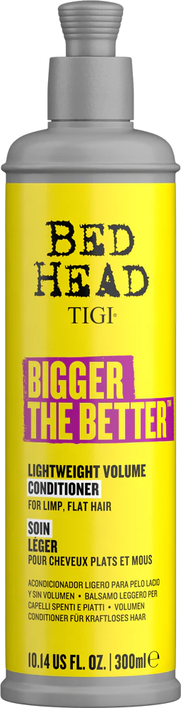 TIGI Bed Head Bigger The Better™ Lightweight Volume Conditioner | Volumen Ligero para Cabello Fino