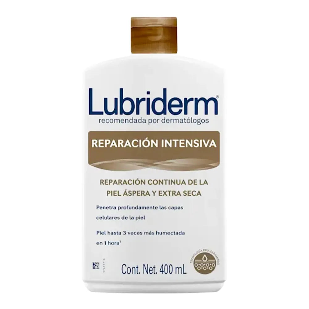 Lubriderm Reparación Intensiva 400 ml / 750 ml