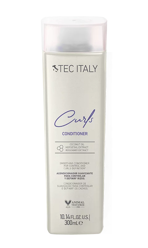 Tec Italy Curls Conditioner 300 ml – Rizos Definidos, Hidratados y Sin Frizz