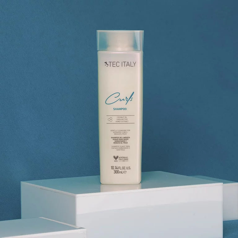 Tec Italy Shampoo Curls 300 ml – Rizos Definidos, Hidratados y Sin Frizz