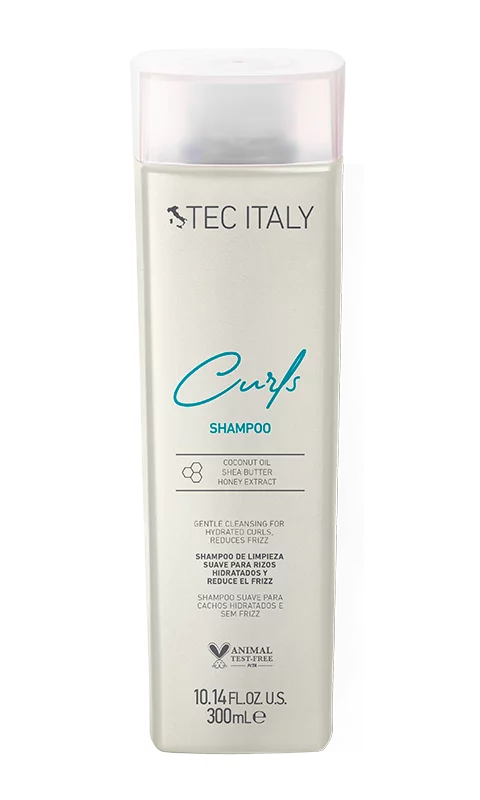 Tec Italy Shampoo Curls 300 ml – Rizos Definidos, Hidratados y Sin Frizz