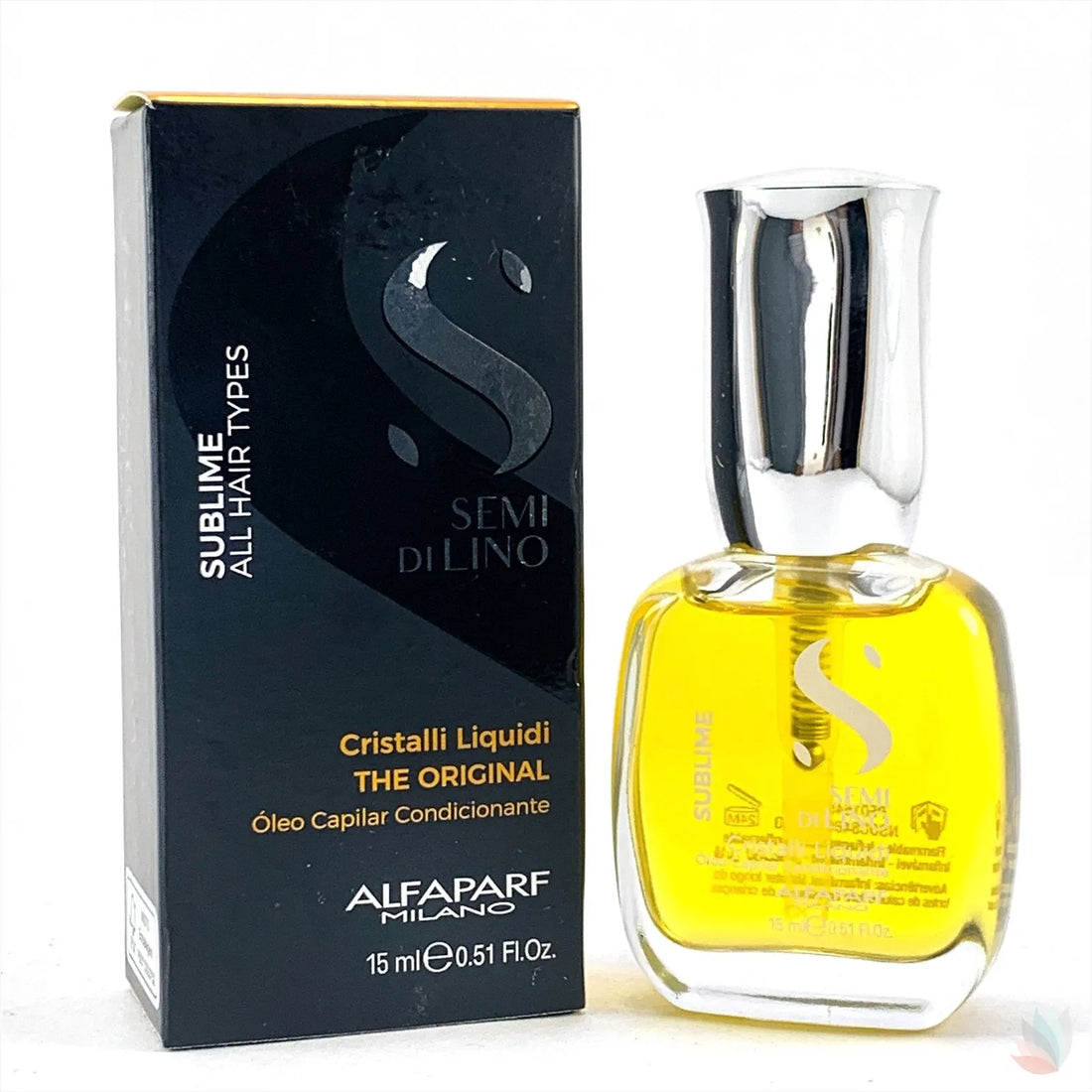 Semi di Lino Cristalli Liquidi The Original – Alfaparf Milano | Sérum de Brillo Instantáneo