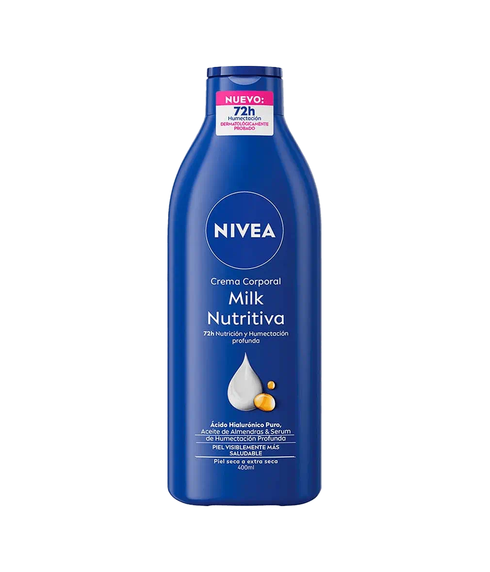 NIVEA Milk Nutritiva 72H – 400 ml