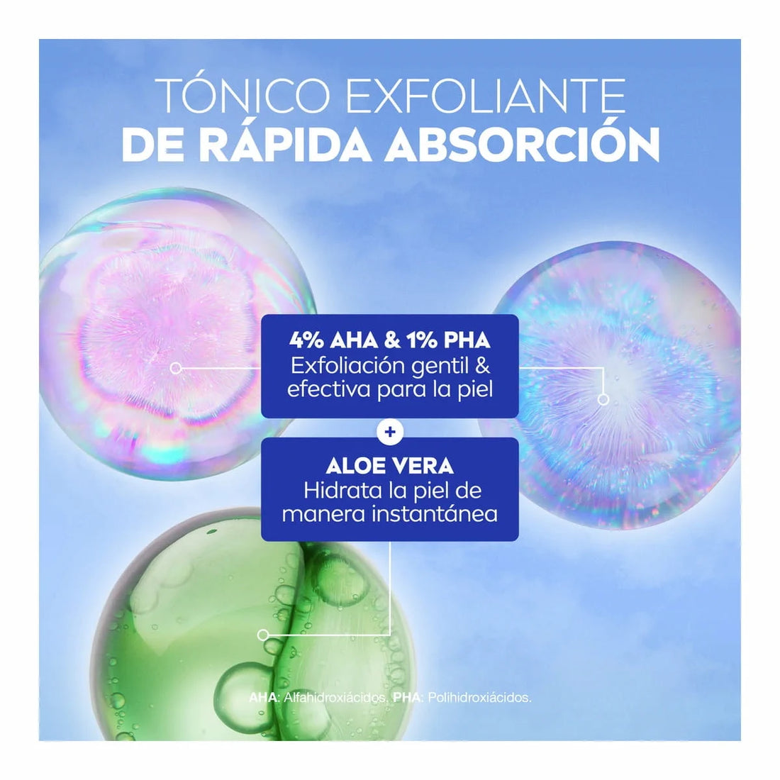 NIVEA Luminous Skin Glow Tónico Exfoliante – 100 ml  Tónico exfoliante para una piel más luminosa, suave y uniforme