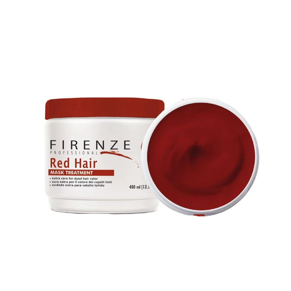 Firenze Red Hair Mask Treatment  Mascarilla intensiva para realzar, nutrir y proteger tonos rojos