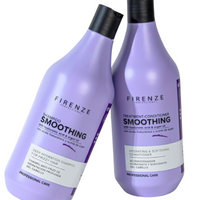 FIRENZE Smoothing Shampoo + Conditioner + Treatment 500 ml