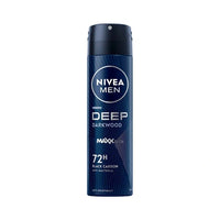 NIVEA Men Deep Darkwood Maxx Tech 72h Deodorant Spray – 150 ml