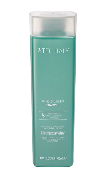 Tec Italy Shampoo Hi-Moisturizing 300 ml – Hidratación Profunda para Cabello Seco