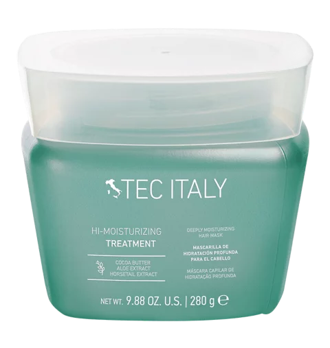 Tec Italy Treatment Hi-Moisturizing 280 g – Hidratación Profunda para Cabello Seco y Deshidratado