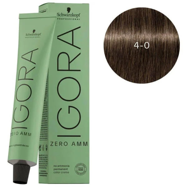 IGORA ROYAL ZERO AMM 4-0 Castaño Medio Natural – 60 g