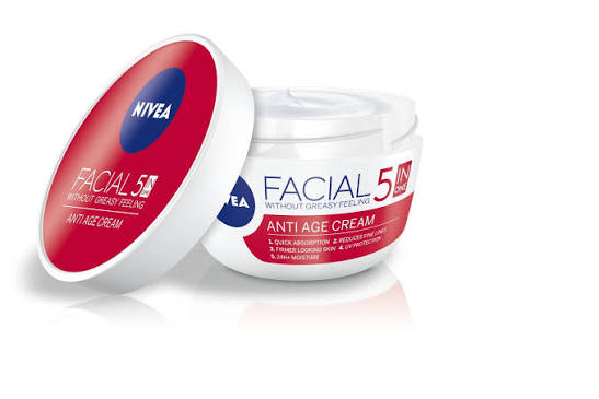 NIVEA Crema Facial 5 en 1 Anti-Arrugas – 100 ml