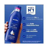 NIVEA Milk Nutritiva 72H – 400 ml