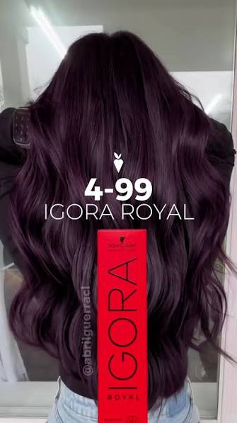 IGORA ROYAL 4-99 Castaño Medio Violeta Intenso – 60 g