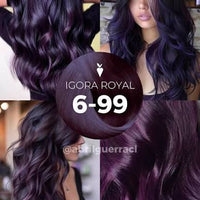 IGORA ROYAL 6-99 Rubio Oscuro Violeta Intenso – 60 ml