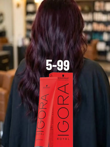 IGORA ROYAL 5-99 Castaño Claro Violeta Intenso – 60 g