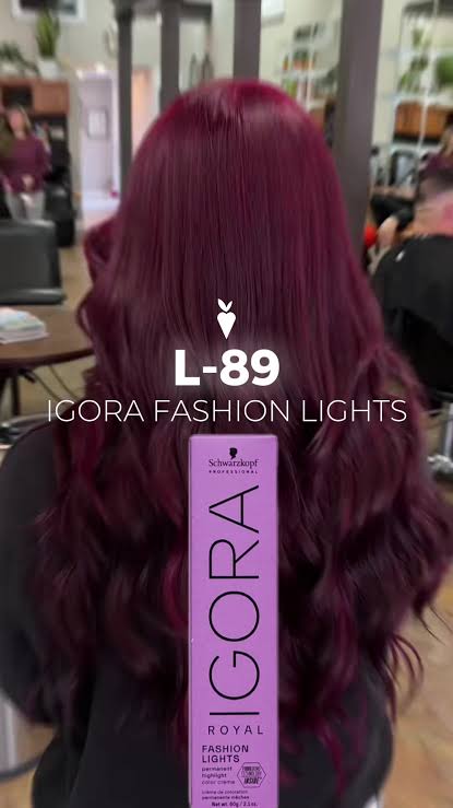 IGORA ROYAL Fashion Lights L-89 Rojo Violeta – 60 g