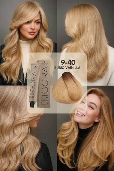 IGORA ROYAL ABSOLUTES 9-40 Rubio Muy Claro Beige Natural – 60 g