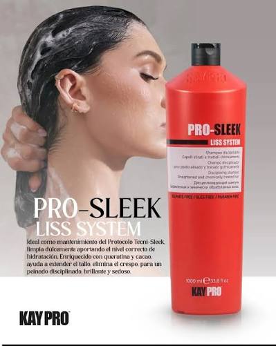 KAYPRO Pro-Sleek Liss System Shampoo Disciplinante – 1000 ml