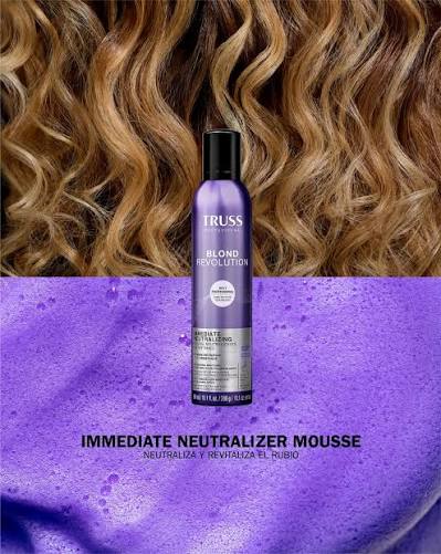 TRUSS Blond Revolution Immediate Neutralizing Mousse – 300 ml