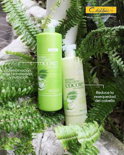 Kit Chihtsai Hydro Hyaluron Coconut – Shampoo + Semi Treatment (1000 ml c/u)  Rutina profesional de hidratación profunda para cabello seco, deshidratado y con frizz