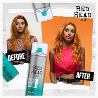 TIGI Bed Head Hard Head Hair Spray – 100 ml  Laca de fijación extra fuerte para peinados de larga duración