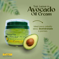 CHIHTSAI 7 Benefits Avocado Oil Cream – 100 ml  Crema leave-in con aceite de aguacate para hidratar, reparar y proteger el cabello