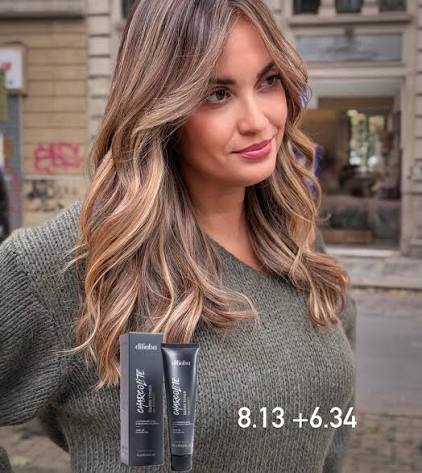 DIFIABA Charcolite – Coloración Profesional  Tinte capilar con tecnología Charcolite para un color intenso, brillante y de apariencia saludable