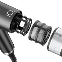 iQ2 Perfetto Secador Negro Dual Filter Stand By – 120,000 RPM | 1600W  Secadora profesional ultraligera de alto rendimiento