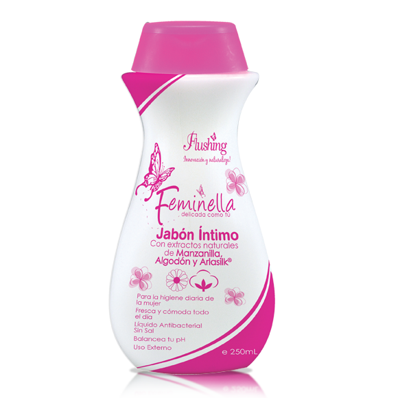 Feminella Jabón Líquido Íntimo 250 ml – Higiene y Frescura Diaria