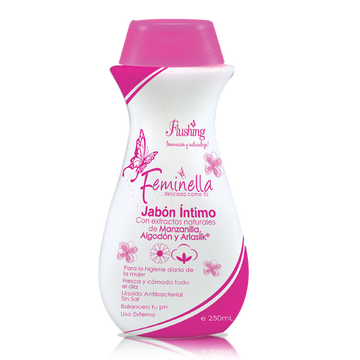 Feminella Jabón Líquido Íntimo 250 ml – Higiene y Frescura Diaria