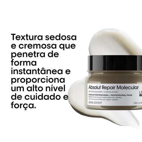 [Absolut Repair Molecular] Mascarilla Absolut Repair Molecular 250 ml – Reparación Profunda para Cabello Dañado