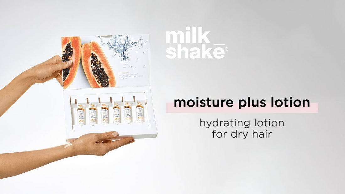 MILK SHAKE Moisture Plus Lotion Hydrating for Dry Hair – Ampolla 12 ml