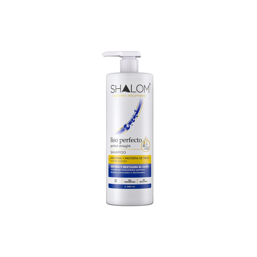 SHAMPOO LISO PERFECTO KERATINA + TRIGO 960 ML