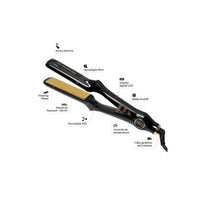 MQ Professional Plancha de Titanio PRO 480 Bivolt  Alisado profesional extremo con tecnología de alto rendimiento