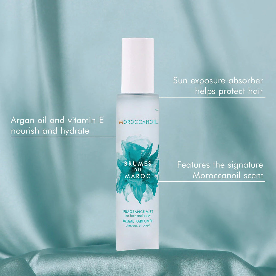 Moroccanoil Brumes du Maroc Fragrance Mist – 100 ml Bruma perfumada para cabello y cuerpo.