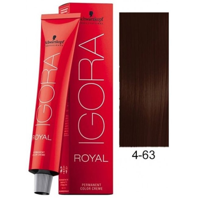 IGORA ROYAL 4-63 Medium Brown Chocolate Matte – 60 g