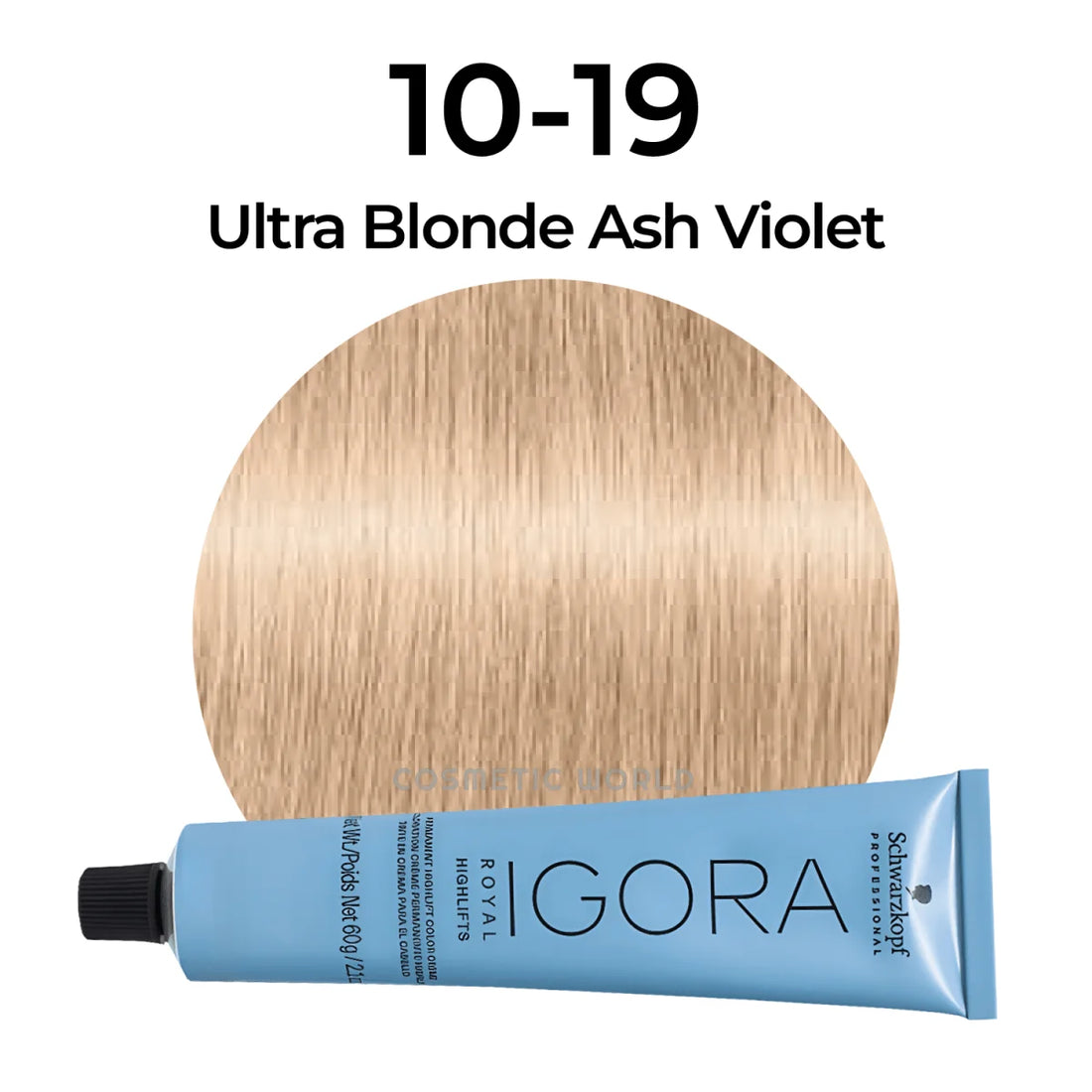 IGORA ROYAL Highlifts 10-19 Louro Ultra Claro Cinza Violeta – 60 g