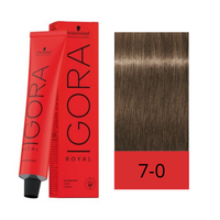 IGORA ROYAL 7-0 Rubio Medio Natural – 60 ml