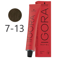 IGORA ROYAL 7-13 Rubio Medio Ceniza Mate – 60 g