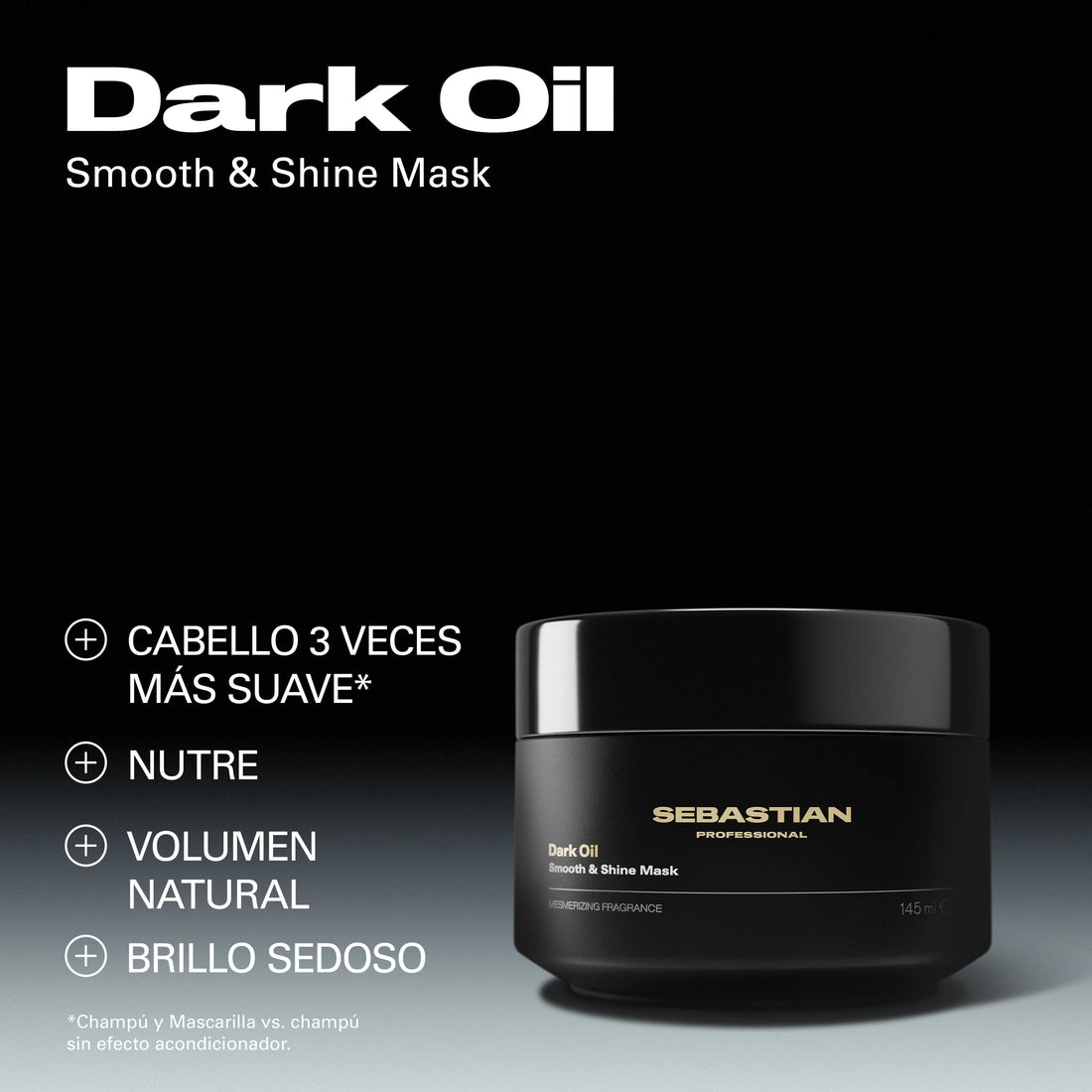 SEBASTIAN PROFESSIONAL DARK OIL SMOOTH & SHINE MASK – 500 ml