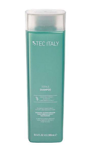 Tec Italy Shampoo Totale 300 ml – Limpieza, Reparación y Suavidad para Todo Tipo de Cabello